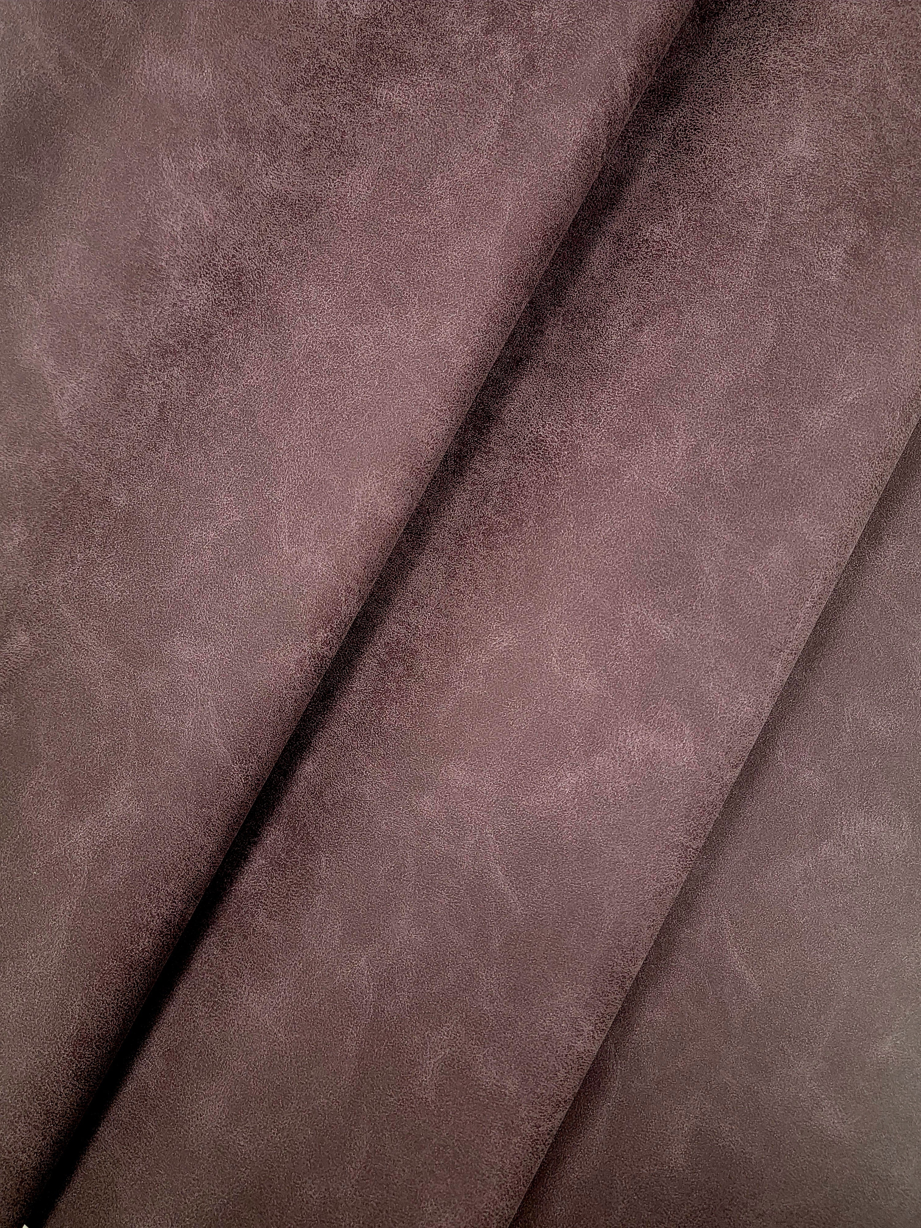 KAYA Faux Suede - Merlot - 18"x53" - 10 rolls
